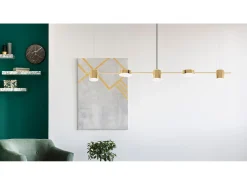 Lámpara Toolight Led App929-5Cp Gold Dorado Outlet
