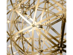Lámpara Suspendida-Lámpara Toolight Led App1505-Cp Gold Dorado