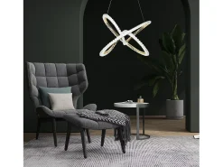 Lámpara Suspendida-Lámpara Toolight Led G035-Cp Gold Dorado