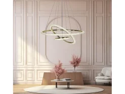 Lámpara Suspendida-Lámpara Toolight Led G036-Cp Gold Dorado