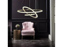 Lámpara Suspendida-Lámpara Toolight Led G036-Cp Gold Dorado
