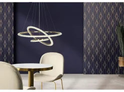 Lámpara Suspendida-Lámpara Toolight Led G036-Cp Gold Dorado
