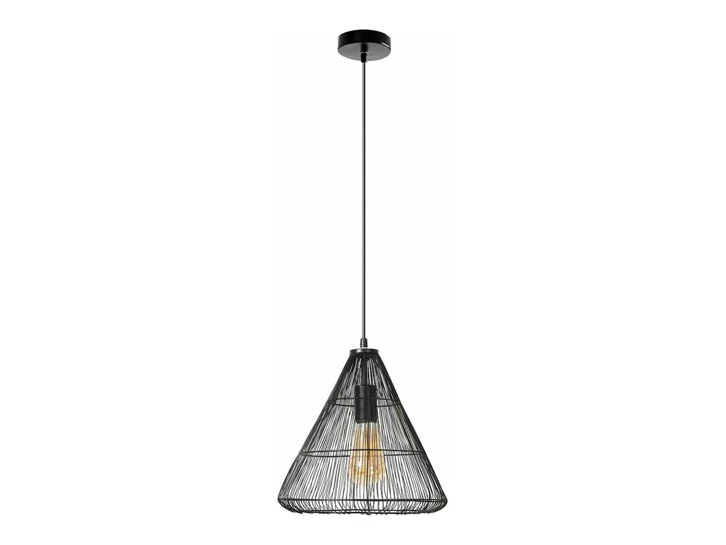 Lámpara Toolight Lh2065 Black Negro Sale