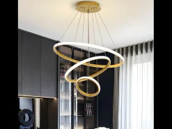 Lámpara Suspendida-Lámpara Toolight LHJ010-CP4 BRUSH GOLD Gold Dorado