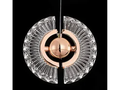 Lámpara Suspendida-Lámpara Toolight LHJ108-2CP Gold Dorado
