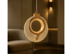 Lámpara Toolight LHJ110-1CP Golden Dorado Best