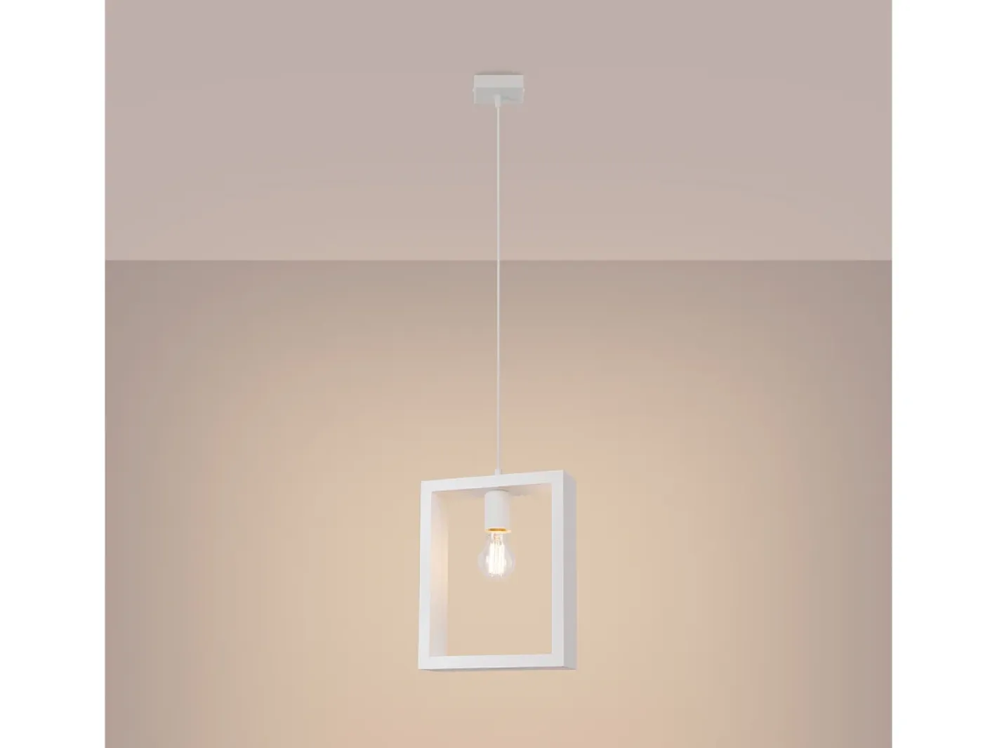 Sollux Lighting Lámparas Colgantes Aries Escandinavo De Acero/Madera - 1 Fuentes Luminosas - L.24 X A.133 Cm - Blanco Sale