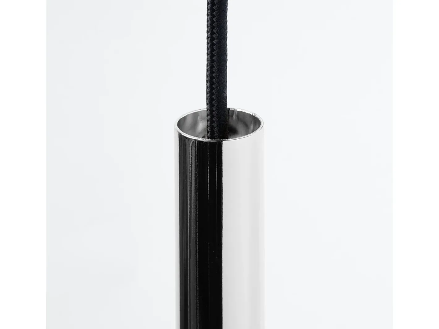 Sollux Lighting Lámparas colgantes Brill moderno de acero - 1 fuentes luminosas 3000K - L.8 x A.100 cm - cromo Gris