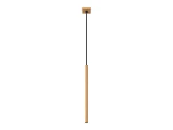 Sollux Lighting Lámparas colgantes Brill moderno de acero - 1 fuentes luminosas 3000K - L.3,5 x A.115 cm - Dorado