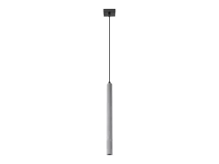 Online Sollux Lighting Lámparas colgantes Brill moderno de concreto - 1 fuentes luminosas 3000K - L.8 x A.120 cm - Gris