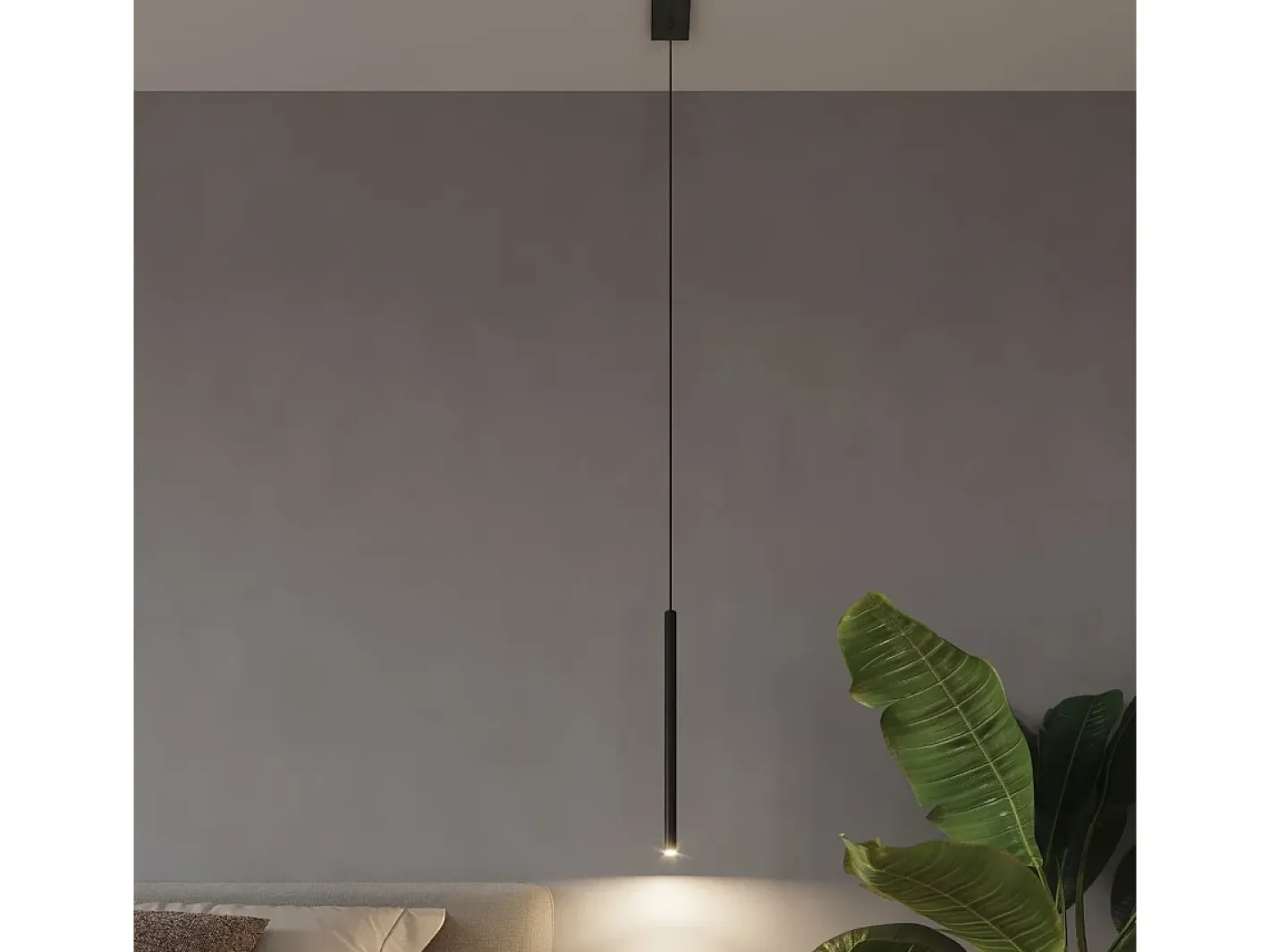 Sollux Lighting Lámparas colgantes Brill moderno de acero - 3 fuentes luminosas 4000K - L.20 x A.90 cm - Negro Clearance