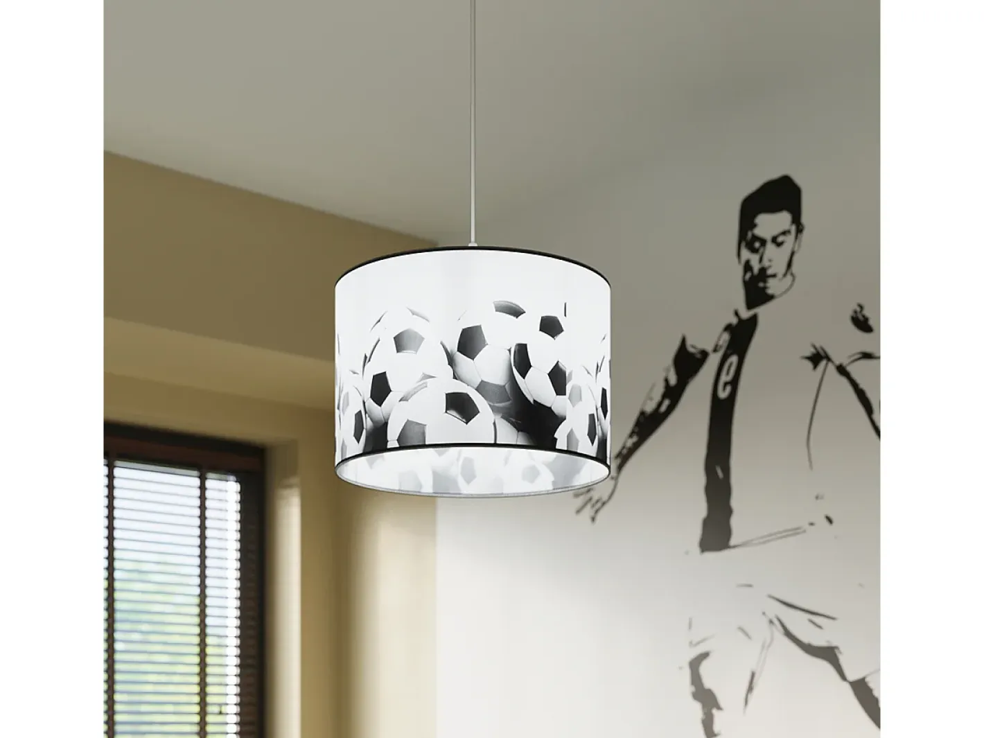 Sollux Lighting Lámparas colgantes Calcio b moderno de CLORURO DE POLIVINILO - 1 fuentes luminosas 3000K - L.30 x A.82 cm - negro Blanco New