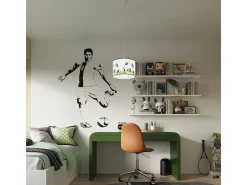 Best Sollux Lighting Lámparas colgantes Calcio c moderno de CLORURO DE POLIVINILO - 1 fuentes luminosas 3000K - L.30 x A.82 cm - blanco//verde Negro