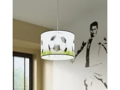 Online Sollux Lighting Lámparas colgantes Calcio c moderno de CLORURO DE POLIVINILO - 1 fuentes luminosas 4000K - L.30 x A.82 cm - blanco//verde Negro