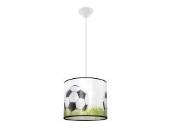 Online Sollux Lighting Lámparas colgantes Calcio c moderno de CLORURO DE POLIVINILO - 1 fuentes luminosas 4000K - L.30 x A.82 cm - blanco//verde Negro
