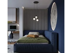 Sollux Lighting Lámparas colgantes Gloxo moderno de acero - 1 fuentes luminosas 4000K - L.20 x A.125 cm - Negro Sale