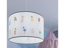 Sollux Lighting Lámpara Suspendida-Lámparas colgantes Hada moderno de CLORURO DE POLIVINILO - 1 fuentes luminosas 4000K - L.40 x A.95 cm - Multicolor