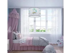Sollux Lighting Lámparas colgantes Lincrone moderno de CLORURO DE POLIVINILO - 1 fuentes luminosas 4000K - L.40 x A.95 cm - Multicolor Discount