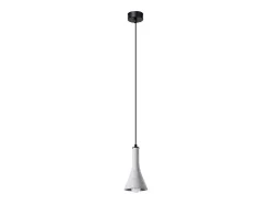 Sollux Lighting Lámparas colgantes Lum moderno de concreto - 1 fuentes luminosas 4000K - L.12 x A.125 cm - Gris