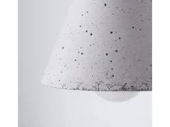 Sollux Lighting Lámparas colgantes Lum moderno de concreto - 1 fuentes luminosas 4000K - L.12 x A.125 cm - Gris