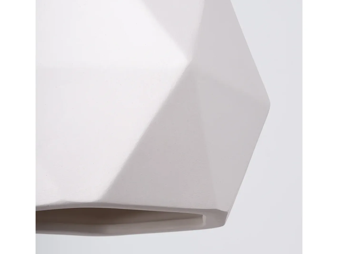 Hot Sollux Lighting Lámparas Colgantes Mint Moderno De Cerámica - 1 Fuentes Luminosas - L.20 X A.125 Cm - Blanco
