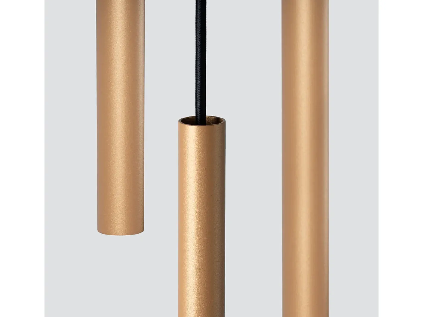 Sollux Lighting Lámparas Colgantes Pastelo Moderno De Acero - 3 Fuentes Luminosas - L.20 X A.115 Cm - Dorado Hot
