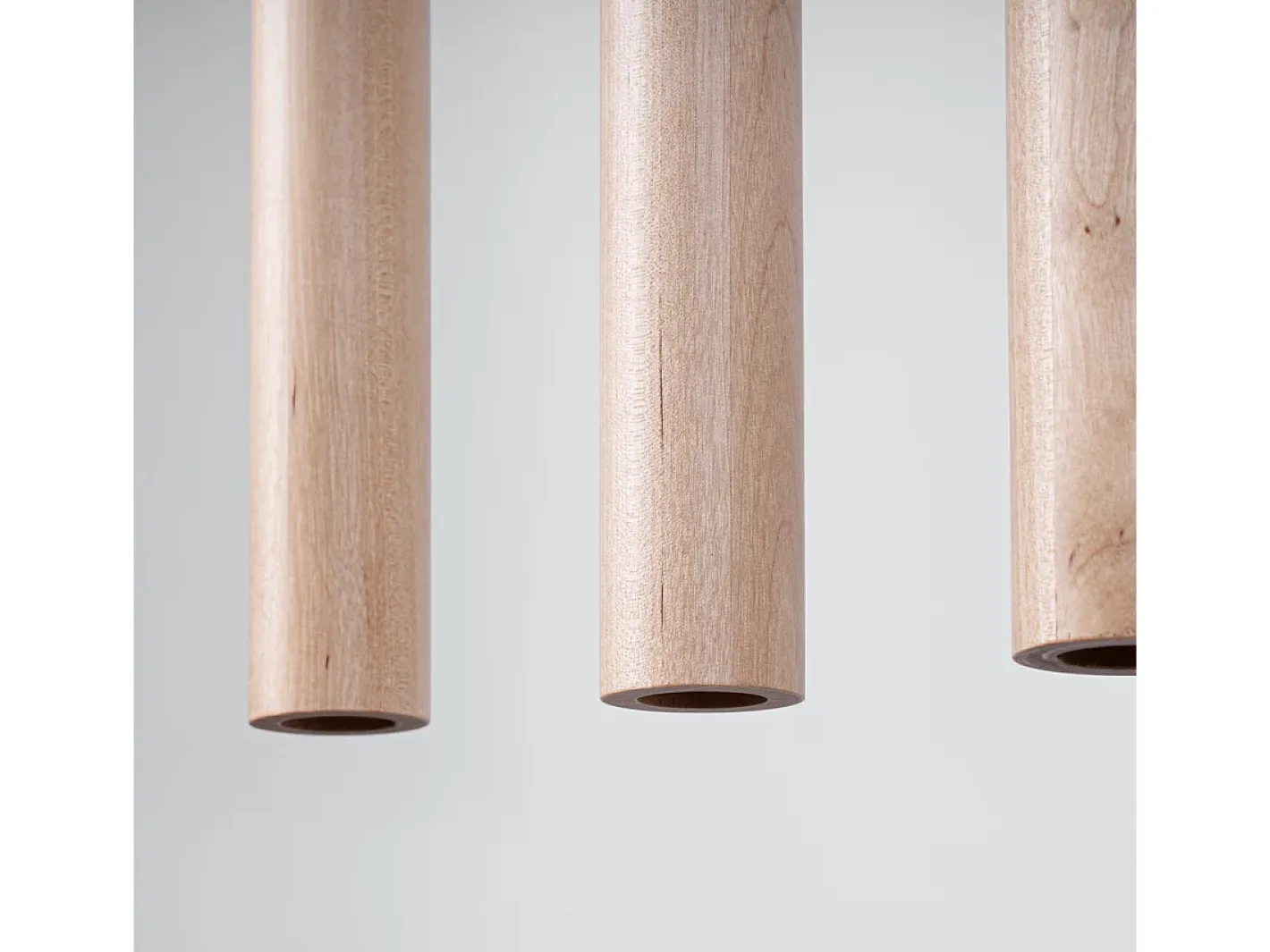 Sollux Lighting Lámpara Suspendida-Lámparas Colgantes Pastelo Moderno De Acero/Madera - 5 Fuentes Luminosas - L.45 X A.100 Cm - Madera Color natural claro