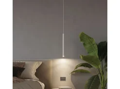 Sollux Lighting Lámparas Colgantes Pastelo Moderno De Acero - 5 Fuentes Luminosas - L.25 X A.110 Cm - Blanco Discount