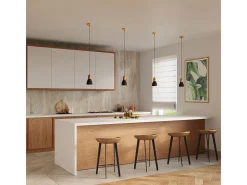 Sollux Lighting Lámparas colgantes Polaric moderno de betoNo aplicablerewno - 1 fuentes luminosas 3000K - L.10 x A.120 cm - /madera natural Negro Sale