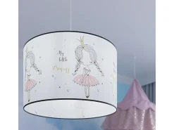 Best Sollux Lighting Lámparas colgantes Prinesa moderno de CLORURO DE POLIVINILO - 1 fuentes luminosas 3000K - L.40 x A.95 cm - Multicolor