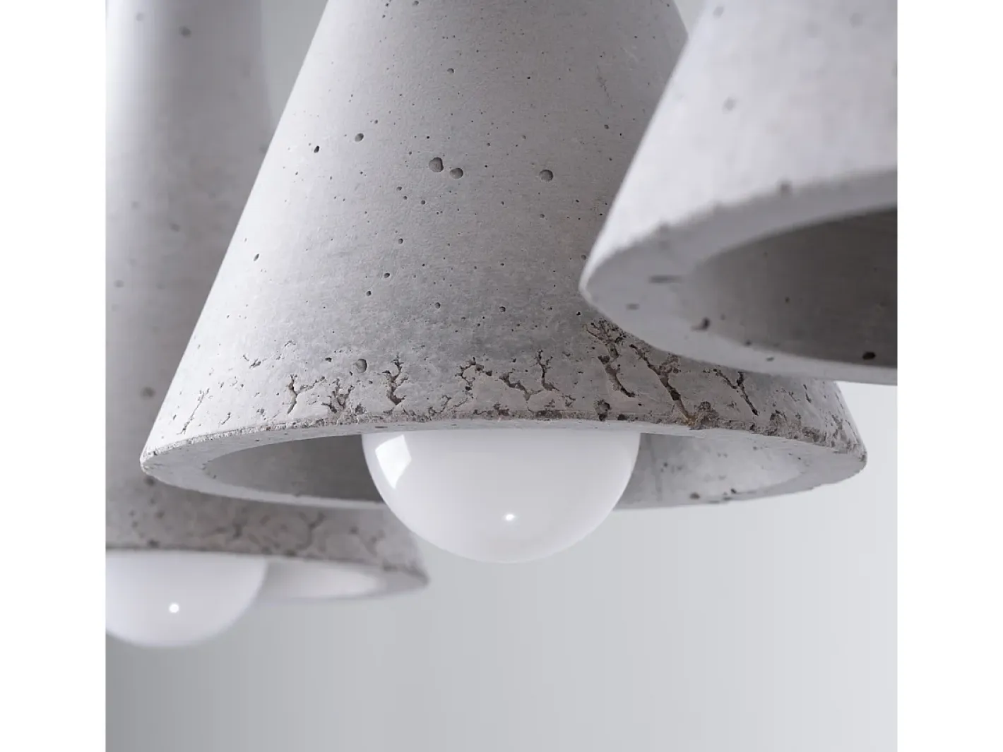 Online Sollux Lighting Lámparas Colgantes Rea Moderno De Concreto - 3 Fuentes Luminosas - L.46 X A.110 Cm - Gris