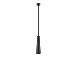 Sollux Lighting Lámparas colgantes Zyntria desván de concreto - 1 fuentes luminosas 4000K - L.8 x A.125 cm - Negro Best