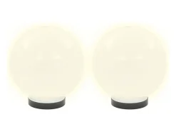 Online Lámparas de bola LED 4 unidades esféricas PMMA 20 cm ES537987 Blanco