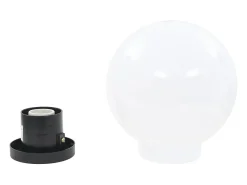 Online Lámparas de bola LED 4 unidades esféricas PMMA 20 cm ES537987 Blanco
