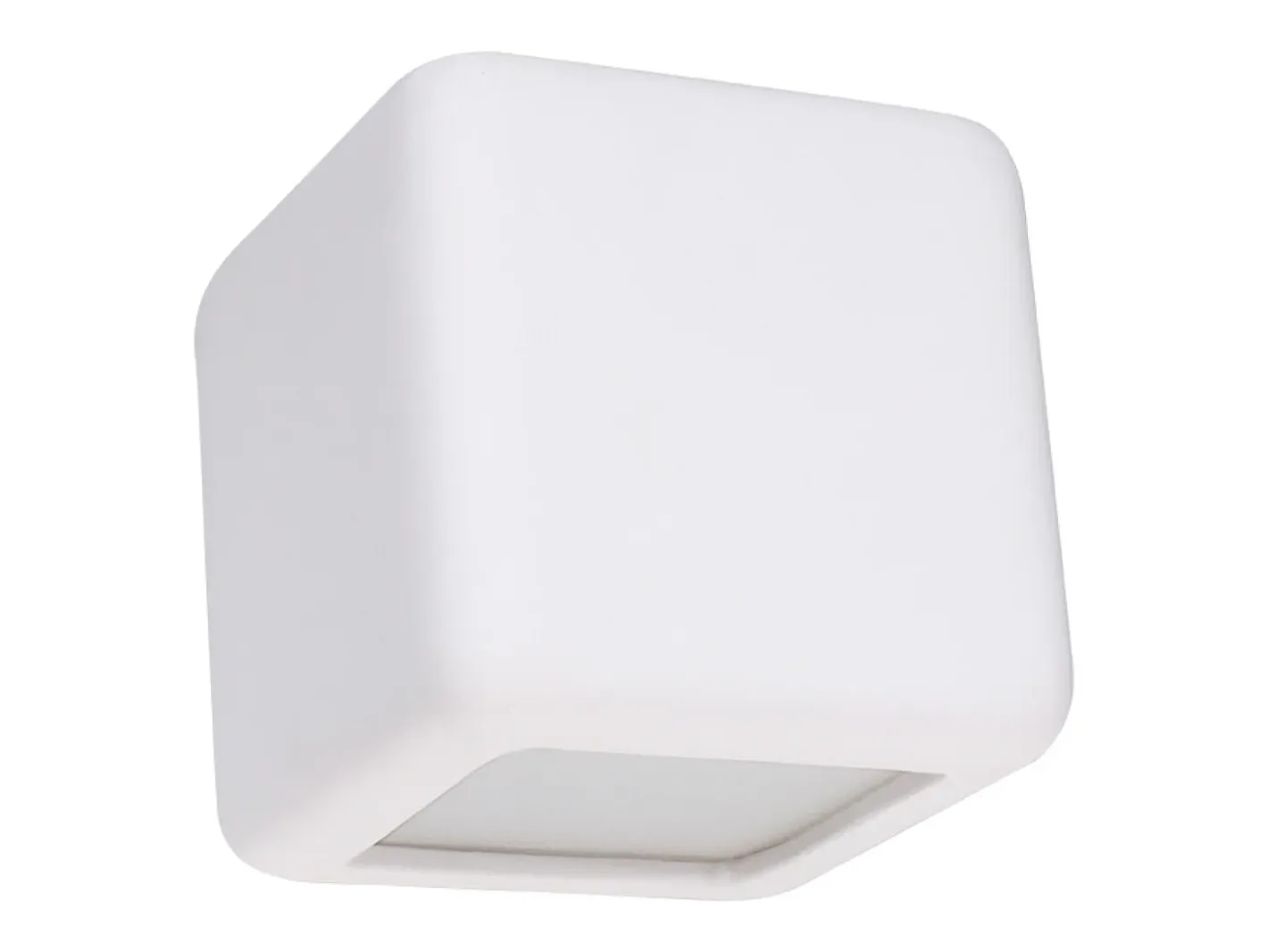 Online Sollux Lighting Lámparas de pared Beais moderno de cerámica - 1 fuentes luminosas 4000K - L.14 x A.14 cm - Blanco