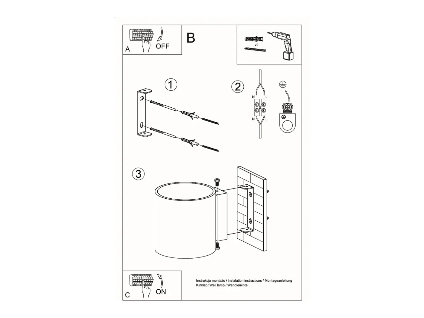 Sollux Lighting Aplique Para Pared-Lámparas de pared Celeris moderno de aluminio - 1 fuentes luminosas 3000K - L.10 x A.10 cm - Gris