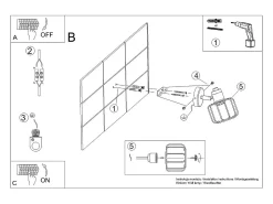 Sollux Lighting Aplique Para Pared-Lámparas de pared Celubi moderno de acero - 1 fuentes luminosas 4000K - L.14 x A.18 cm - Blanco