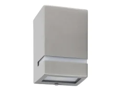 Sale Lámparas de pared de exterior 2 uds 35 W semicircular ES832240 Plateado