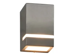 Sale Lámparas de pared de exterior 2 uds 35 W semicircular ES832240 Plateado