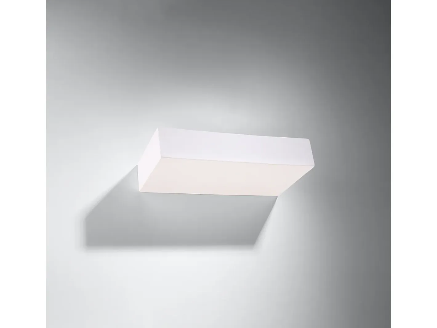 Outlet Sollux Lighting Lámparas de pared Flain moderno de cerámica - 2 fuentes luminosas 3000K - L.31 x A.6,5 cm - Blanco