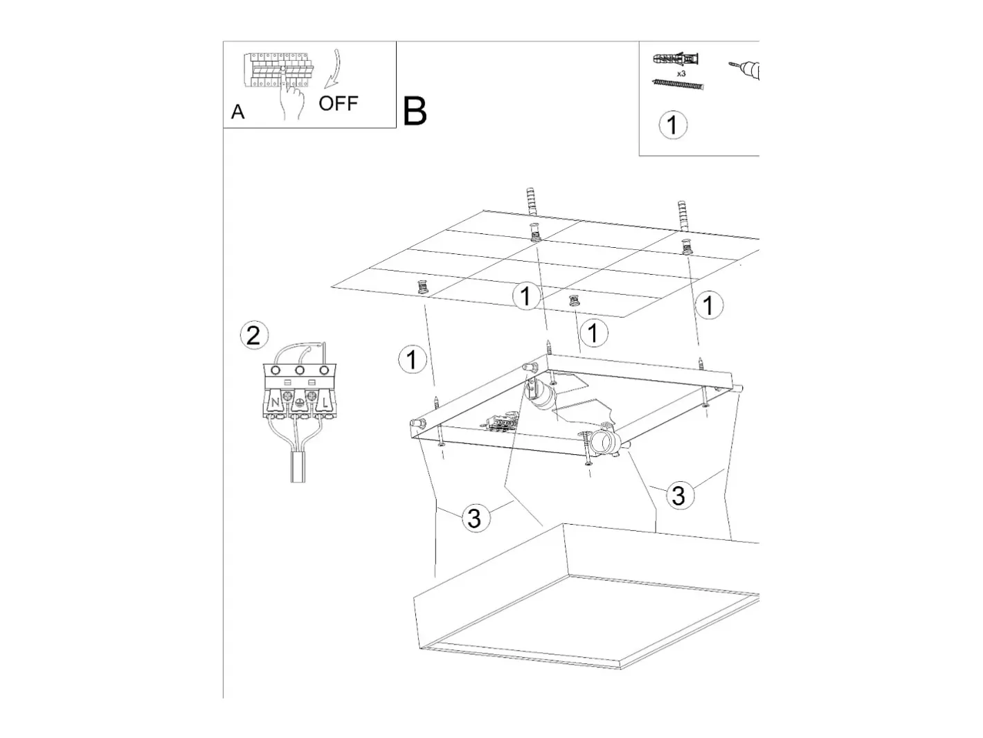 Sollux Lighting Lámparas de pared Gloch moderno de cerámica/vidrio - 1 fuentes luminosas 3000K - L.40 x A.10 cm - Blanco