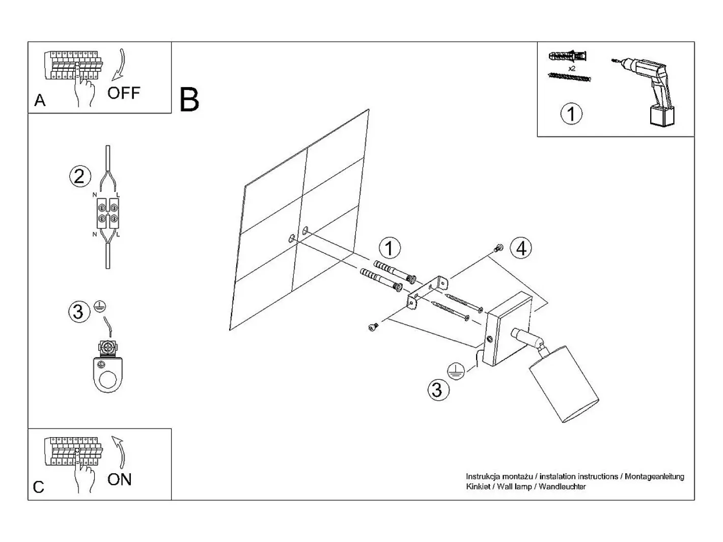 Sollux Lighting Aplique Para Pared-Lámparas de pared Glois moderno de acero - 1 fuentes luminosas 3000K - L.8 x A.18,5 cm - /cobre Negro