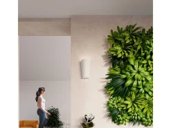 Sollux Lighting Lámparas de pared Lanoo moderno de cerámica - 1 fuentes luminosas 4000K - L.16,5 x A.29 cm - Blanco Outlet