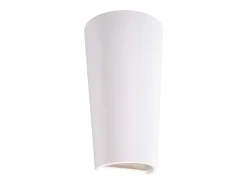 Sollux Lighting Lámparas de pared Lanoo moderno de cerámica - 1 fuentes luminosas 4000K - L.16,5 x A.29 cm - Blanco Outlet