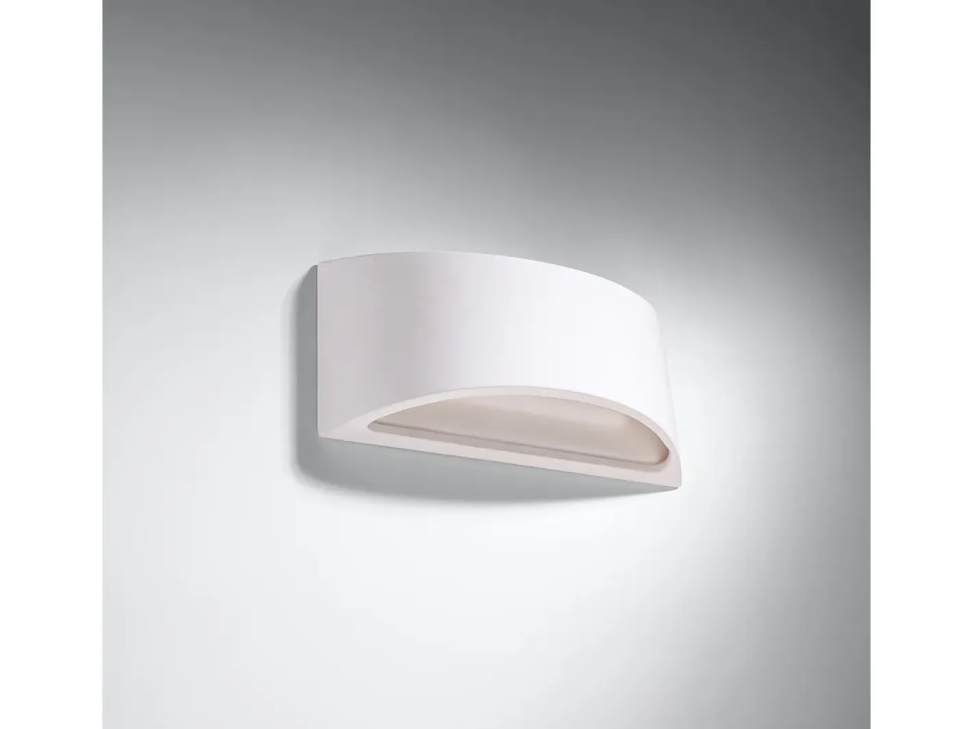 Sollux Lighting Aplique Para Pared-Lámparas de pared Litte moderno de cerámica - 1 fuentes luminosas 3000K - L.31,5 x A.14 cm - Blanco