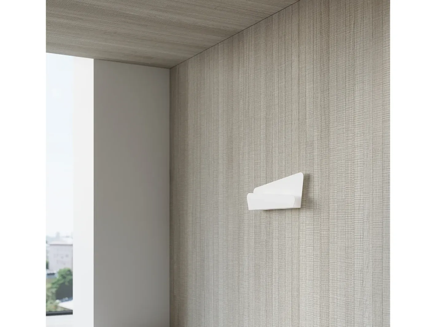 Sale Sollux Lighting Lámparas de pared Lumivea moderno de acero - 2 fuentes luminosas 4000K - L.40 x A.15 cm - Blanco