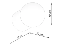 Sollux Lighting Lámparas de pared Lust moderno de madera - 1 fuentes luminosas 3000K - L.12 x A.12 cm - madera natural Color natural claro Sale