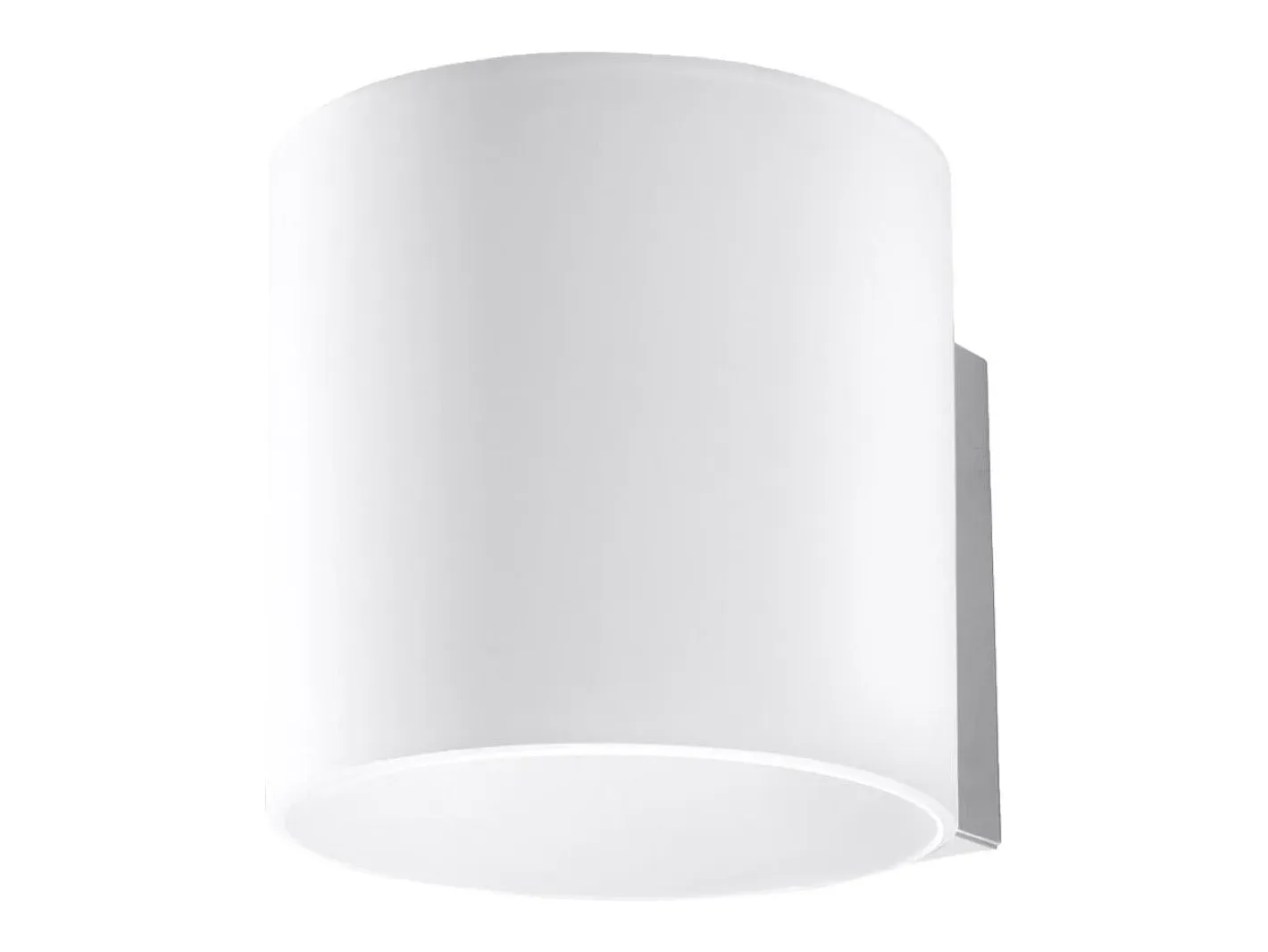 Clearance Sollux Lighting Lámparas de pared Novici moderno de vaso - 1 fuentes luminosas 4000K - L.10 x A.10 cm - Blanco