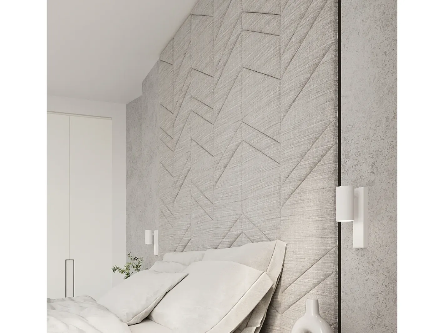 Outlet Sollux Lighting Lámparas de pared Nutiq moderno de acero - 1 fuentes luminosas 3000K - L.6 x A.15 cm - Blanco