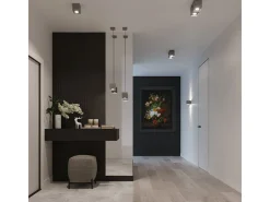 Sollux Lighting Lámparas de pared Quadx moderno de aluminio - 1 fuentes luminosas 3000K - L.10 x A.10 cm - Gris New